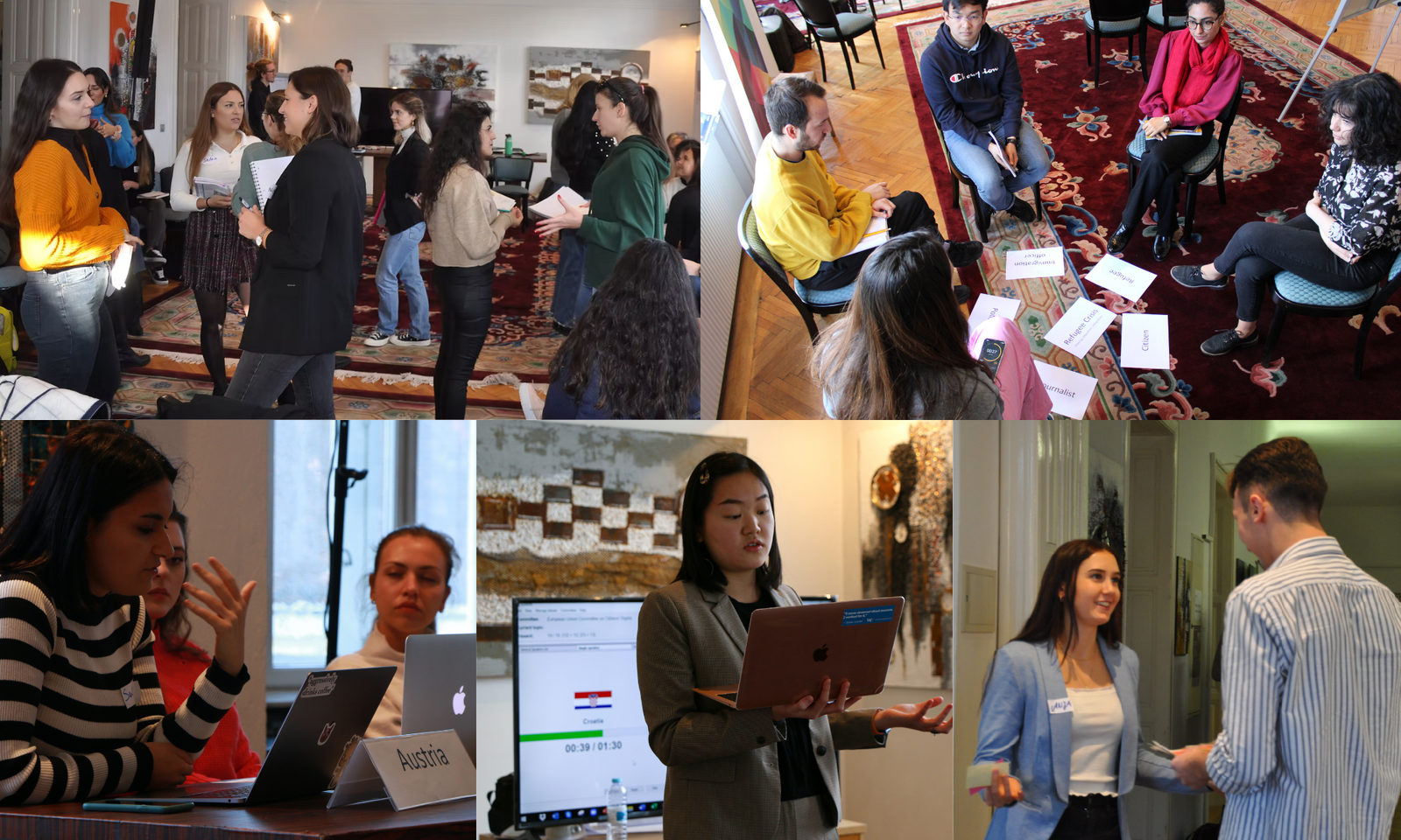 Photos from the Policy Negotiation Lab
